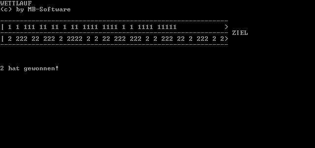 Wettlauf von MB-Software<br>Ein spannendes Kopf-an-Kopf-Rennen, das stundenlangen Spielspa garantiert!
