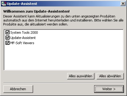 Der Startbildschirm